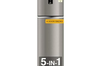 Whirlpool 308 L 3 Star Convertible Frost Free inverter Double Door Refrigerator (IF INV 355 TITAN STEEL(3S) CONV-TL)