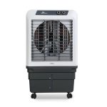RR Signature Zello HC 90 LTR | Desert Air Cooler with High Air Delivery | Honeycomb Pads | 4-Way Air Deflection | Vertical Auto Swing | Castor Wheels | Inverter Compatibility | 1 Year Warranty by RR
