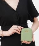 LAVIE Women Casual Green Artificial Leather Wallet(6 Card Slots)