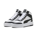 Puma, Women, Carina Mia Mid, White-Black-Gold, Sneaker, 6UK, (40264002)