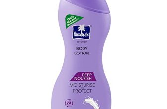Parachute Advansed Deep Nourish Body Lotion for Women & Men, Dry Skin, 225ml | Pure Coconut Milk, 100% Natural, 72h Moisturisation