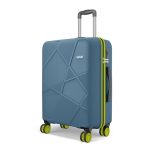 Safari Pentagon Neo 8 Wheels 66Cm Medium Checkin Trolley Bag, Hard Case Polypropylene 360 Degree Wheeling Luggage for Men & Women, Travel Bag, Suitcase for Travel, Trolley Bags for Travel, Ink Blue
