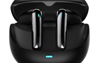 Fire-Boltt Newly Launched Aero Fit TWS Earbuds with Custom EQ, Bluetooth 5.4 Wireless Earphones, 50H Playtime, Fast Charging Case, 50ms Low Latency Gaming & Touch Controls Black