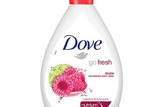 Dove Renewing Raspberry Body Wash with Lime for Renewed Skin, Refreshing Scent, 1L