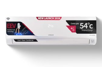 Hitachi 1.5 Ton 3 Star, New star rated, Inverter Split AC(Copper, Wi-Fi, Smart View Display, 4 Way Swing,RAS.D318PCD2BM, White)