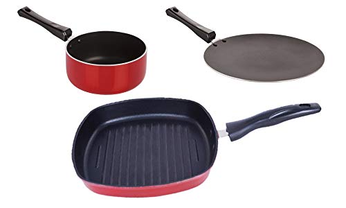 CELLO All Day Set of 3 Pieces Water Bottles Daily Use, Sky Blue (310ml, 790ml, 2085ml) | BPA Free Leakproof Lightweight Easy to Carry Different Sizes Water Bottle For School, Workout, Gym & Office