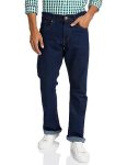 Diverse Men’s Classic Fit Bootcut Jeans (DCMDT25BC22L40-641C_Indigo Blue_28)