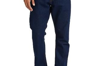 Diverse Men’s Classic Fit Bootcut Jeans (DCMDT25BC22L40-641C_Indigo Blue_28)