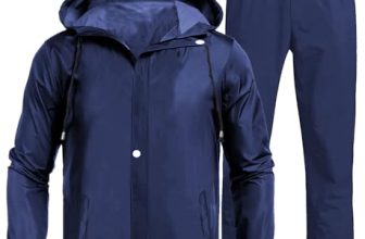 CAMISON Mens Fashiera Waterproof Reversible Raincoat for Men (IN, Alpha, M, Rangers Blue)