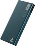 boAt 10000 mAh 22.5 W Slim Pocket Size Power Bank(Steel Blue, Lithium Polymer, Fast Charging, Quick Charge 3.0 for Mobile, Tablet, Earbuds)