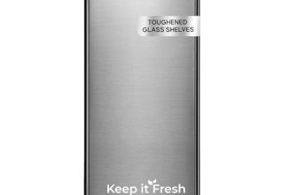 Haier 190L 2 Star Direct Cool Single Door Refrigerator | Toughened Glass Shelves | Fast Ice Making in Just 60 minutes | Large Veg Box| Easy Clean Back (HED-202TMSA-N, Moon Silver)