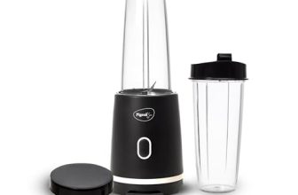 Pigeon By Stovekraft Pure Pro | Grinder Juicer Blender Smoothie Maker All-in-1 Machine | 300 Watt | ‎230 Volts | 2 Jars- Multiuse Jar 500ml, 1 Sipper, 1 Cap | 2 Blades| 1Year Warranty