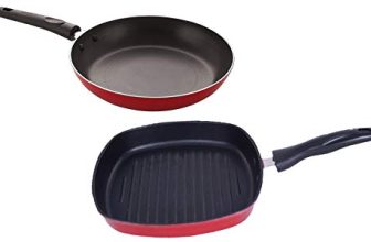 Nirlon Kitchen Utensils Non Stick Cookware Set of 2 Pieces (TP22_GP24)