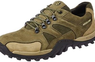 Woodland Men’s Olive Green Leather Casual Shoe-9 UK (43 EU) (GC 2657117NW)