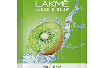 Lakme Blush & Glow Kiwi Sheet Mask, 25 ml