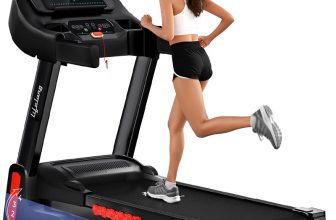 Lifelong 4.5HP Motorized Treadmill for Home Manual Incline 12% Foldable Handle Treadmill (Max Weight:100 kg)