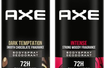 AXE Dark Temptation & Intense Deodorant Spray  –  For Men(430 ml, Pack of 2)