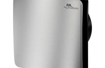 RR Signature Vento Fresh Luxura 150 mm Exhaust Fan For Kitchen, Bathroom | Silent, Compact Design, Easy Install | Thermal Fuse | High Speed 100% Powerful Copper Motor | 2 Year Warranty [Steel Finish]