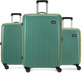 ALFA Excel Set of 3 (Small 55cm Medium 65cm Large 75cm) Suitcase Cabin & Check-in Set 8 Wheels – 30 Inch