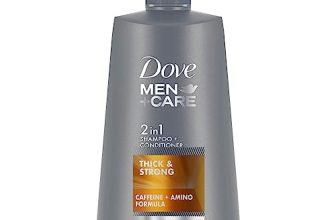Dove Men+Care Thick & Strong 2in1 Shampoo+Conditioner, 650 ml
