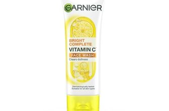 Garnier Skin Naturals, Facewash, Cleansing and Brightening, Bright Complete, 100 g
