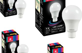 HAVELLS 9 W Basic Round B22 LED Bulb(Yellow, Pack of 4)