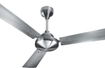 Havells 1200Mm Orion Energy Saving Ceiling Fan (Brushed Nickel, Pack Of 1, Brown)