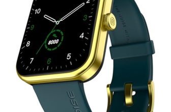 Noise Pulse 2 Max 1.85″ Display, Bluetooth Calling Smart Watch, 10 Days Battery, IP68 Waterproof Model Number NSW-203,100 Sports Modes, Smartwatch for Men and Women (Jade Green)