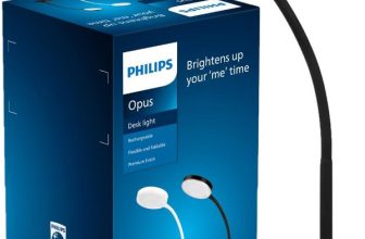 PHILIPS OPUS Table Lamp(48 cm, Black)