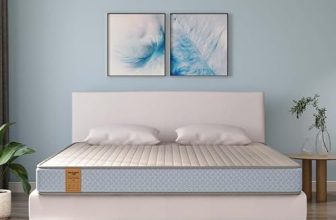 Springwel Easy TruComfort Pro 6 inch Latex Foam King Size Mattress | Medium Firm |Temperature regulater Knitted Premium Fabric with Outlast Technology | King Size Mattress(Size- 75x72x6 inches)