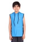Vector X OKT-228 Spyker Kids Hoodie Sleeveless Teal Blue