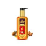 Bajaj Almond Drops Almond + Argan Hair Oil – 200ml | Provides 3-way Damage Protection | For Soft and Shiny Hair | Non-sticky Formula | with Almond Oil & Argan Oil