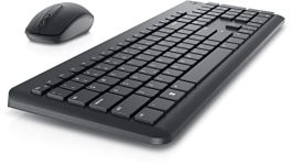 Dell KM3322W Wireless USB Keyboard and Mouse Combo, Anti-Fade & Spill-Resistant Keys, up to 36 Month Battery Life, 3Y Advance Exchange Warranty – Black