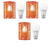 Halonix Astron Plus B22 9w LED Bulb (Cool White) – Pack of 3