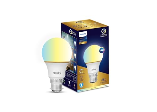 Philips 9W B22 LED Bulb | 3 Colors in 1 LED Bulb | Scene Switch Bulb for Home & Decoration | Color: Tunable White | Pack of 1 | Gold Perform Series