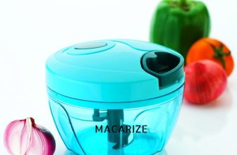 MACARIZE Tornado Quick Chopper Vegetable & Fruit Chopper(01 pc Chopper, 01 Blade Shaft, 01 Mixer Shaft, 01 String Head)