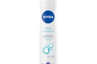NIVEA Fresh Comfort Deodorant, 150ml | 48 H Smooth & Beautiful Underarms| 0% Alcohol | For Women