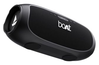 Boat Stone Ignite w/ 90 W RMS Sound, RGB LEDs, EQ Modes, IPX6,BT v5.3,Multi- Compatibility– Aux&USB, Playback time Up to 5 Hours & Type C Charging (Jade Black)