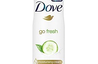 Dove Antiperspirant Cucumber & Green Tea Deodorant, 250ml | Long-Lasting Freshness & Gentle Skin Care For All-Day Protection