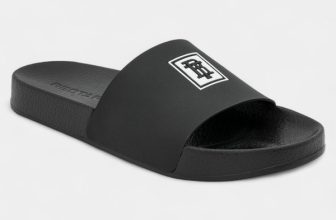 RED TAPE Men Slides(Black , 9)