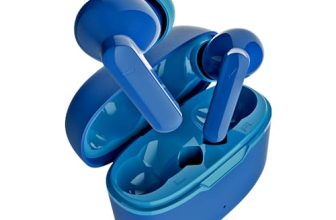 Boat Airdopes Ultra Plus, 50 H Battery, 4Mics ENx, ASAP Charge, Low Latency, Stream Ad Free Music via App Support, Bluetooth Earbuds, TWS Ear Buds Wireless Earphones with mic (Sporty Blue)