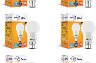 Wipro 10 W Basic Standard B22 LED Bulb(White, Pack of 6)