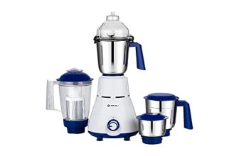 Bajaj Rex 750W Mixer Grinder | 4 Jars | Nutri Pro Feature | Multi-Functional Blade | Rust Proof Boady | 1 Yr Warranty 【White】