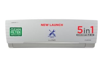 Lloyd 1.5 Ton 3 Star Inverter Split AC (6 in 1 Convertible, Cools Even at 52°C, Copper, Anti-Viral + PM 2.5 Filter, White, GLS18I3FWGSC)