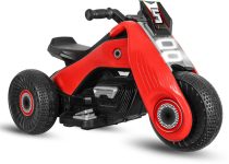 Miss & Chief Ninja Ride-on with Lights & Music, Battery Operated, Electric Superbike Bike Battery Operated Ride On(Red)