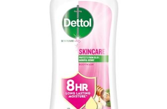 Dettol Skincare Body Wash and Shower Gel for Women and Men, 250ml | Soap-Free Bodywash | 8h Moisturization