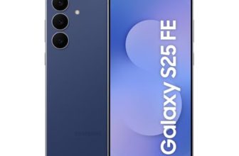 Samsung Galaxy S25 FE 5G Smartphone with Galaxy AI (Navy, 8GB RAM, 512GB Storage), 12MP Front Camera, ProVisual Engine, Long Battery Life