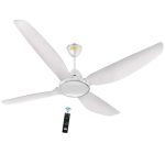 KUHL Brise E4 1320mm Stylish Power Saving BLDC Ceiling Fan with Remote |30 W | 5 Star | Low Noise | IoT- operates via Mobile & Alexa | Reverse Mode |5 Yrs Warranty on Motor | Free Installation |White
