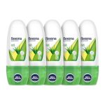 Rexona Aloe Vera Underarm Roll-On Deodorant for Women | 72 Hours Long-Lasting Odour Protection | 0% Alcohol, Safe on Skin | 25ML (Pack of 5)