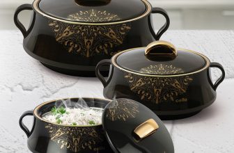 cello Midas (500+1000+1500) Pack of 3 Thermoware Casserole Set(500 ml, 1000 ml, 1500 ml)